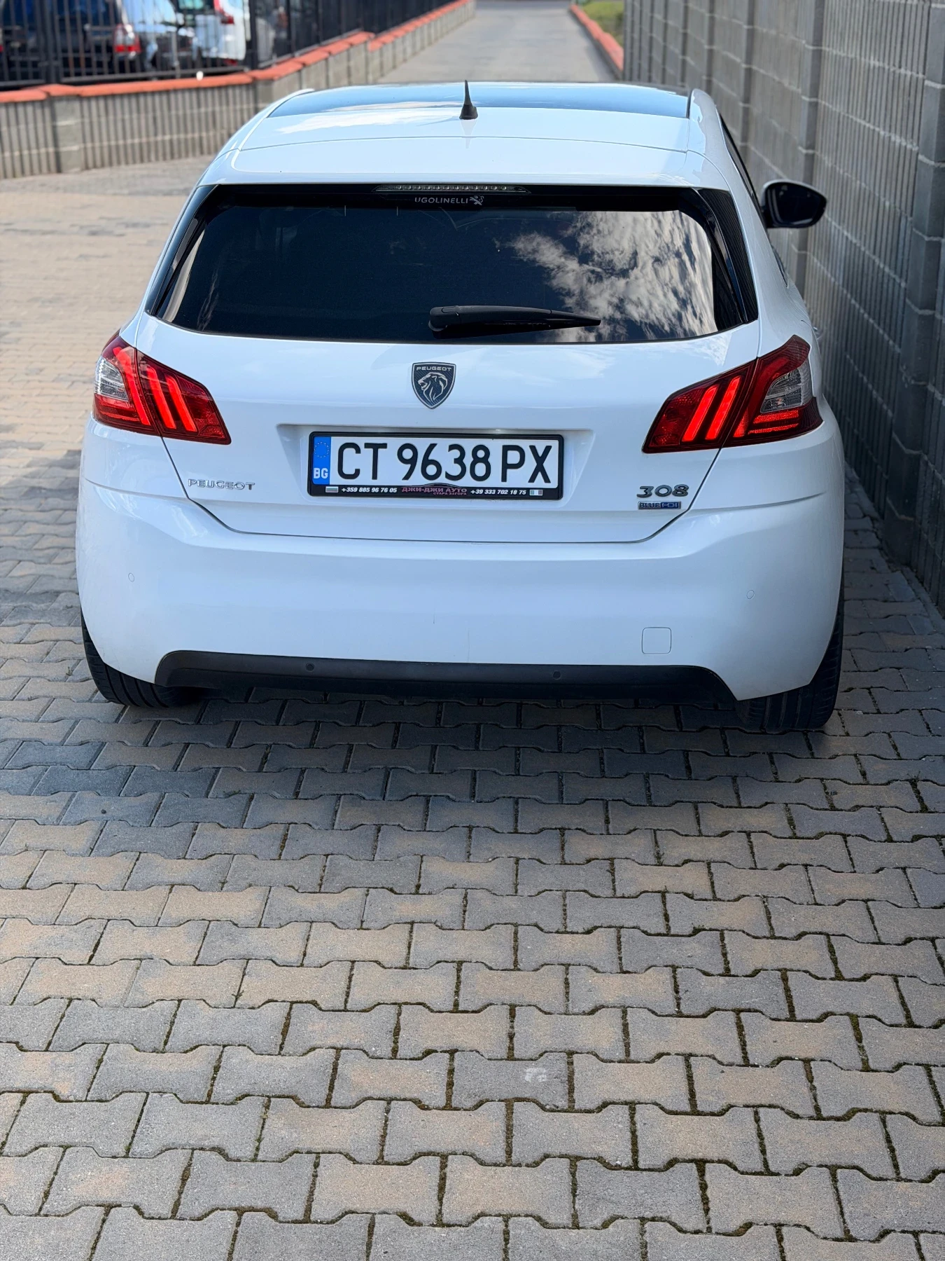 Peugeot 308 1.6 hdi Allure, снимка 4 - Автомобили и джипове - 54138217
