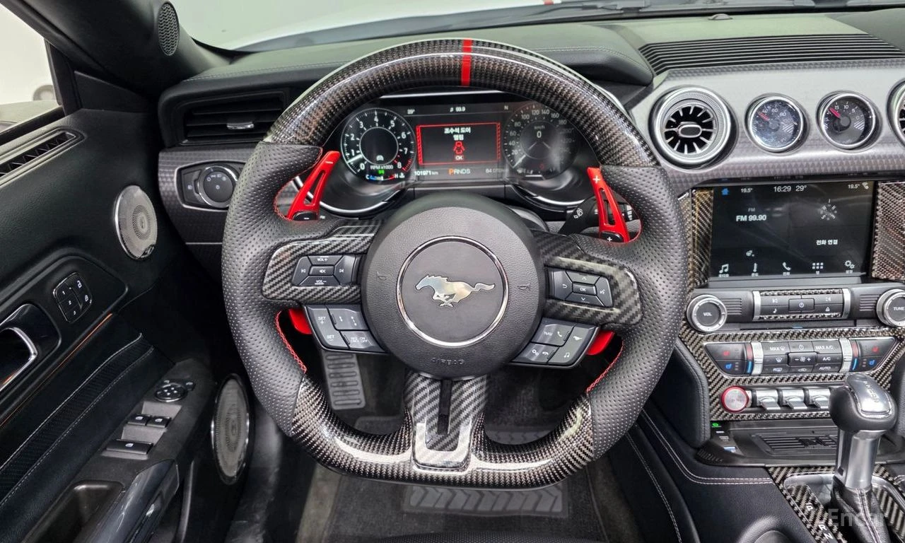 Ford Mustang 5.0 GT* FACE* ПОДГРЕВ* ОБДУХВАНЕ* NAVI* КОЖА* , снимка 9 - Автомобили и джипове - 54884102