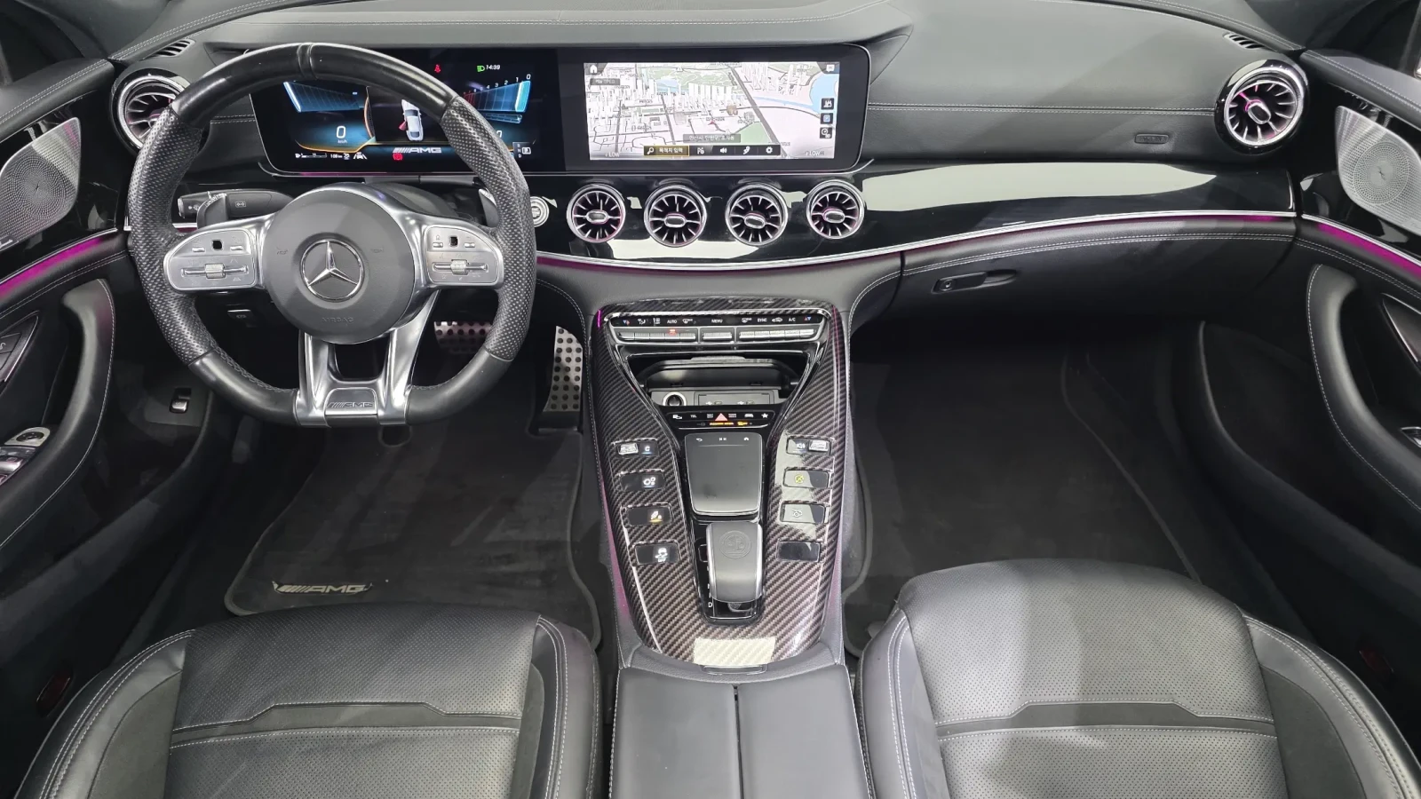 Mercedes-Benz GT 43 4MATIC+ | DISTRONIC| HUD| BURMESTER| ОБДУХ| AIR, снимка 6 - Автомобили и джипове - 55205954