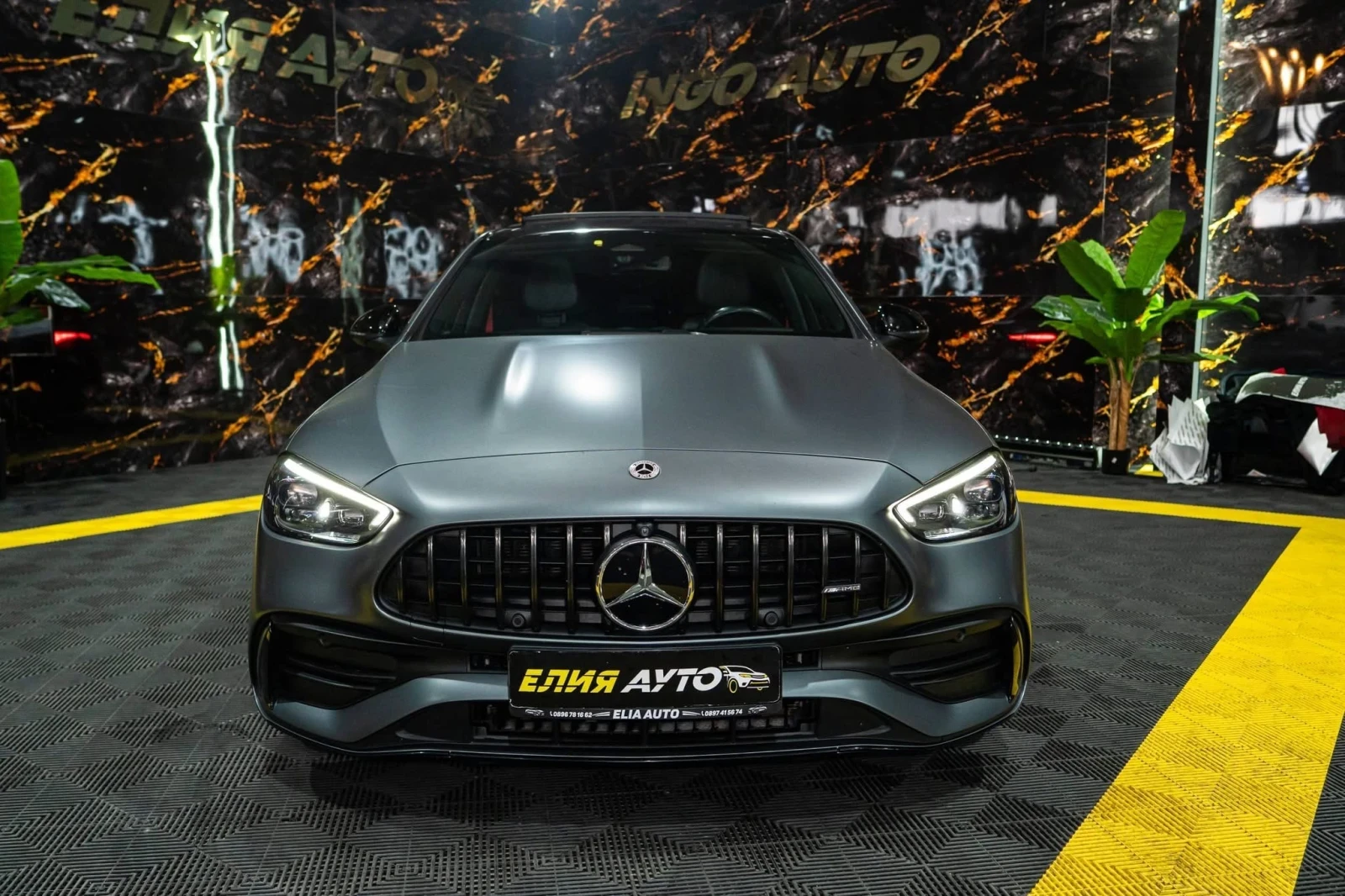 Mercedes-Benz C 43 AMG 4MATIC LED NAVI ПАНО BURM HUD ЛИЗИНГ 100%, снимка 3 - Автомобили и джипове - 55883870