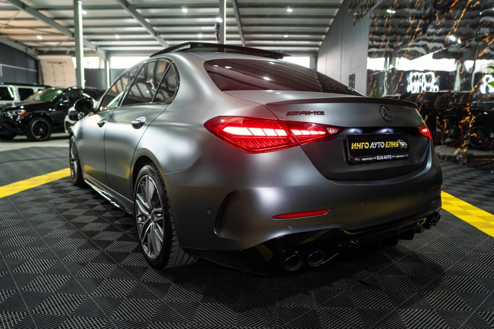 Mercedes-Benz C 43 AMG 4MATIC LED NAVI ПАНО BURM HUD ЛИЗИНГ 100%, снимка 6 - Автомобили и джипове - 55883870
