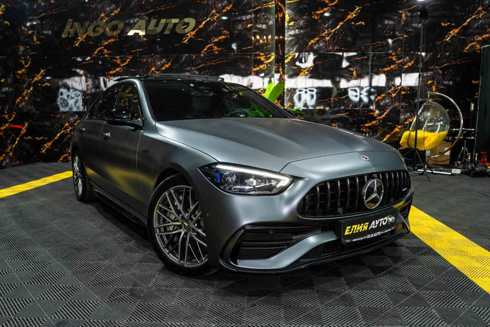 Mercedes-Benz C 43 AMG 4MATIC LED NAVI ПАНО BURM HUD ЛИЗИНГ 100%
