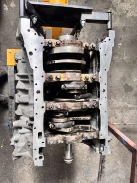 Окомлектован блок за Mercedes OM642 642 с нови лагери и сегменти, снимка 4