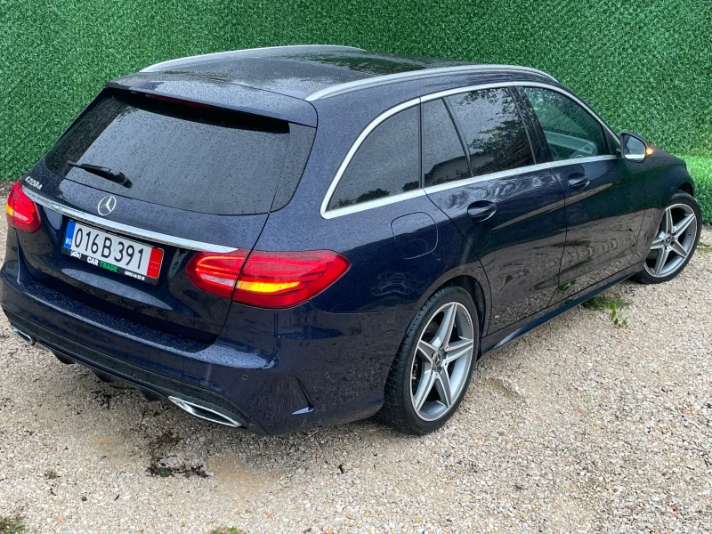 Mercedes-Benz C 220 AMG/ПАНО/360CAM/9G/FULL LED/НОВИ ГУМИ/Мъртва зона, снимка 4 - Автомобили и джипове - 52317460