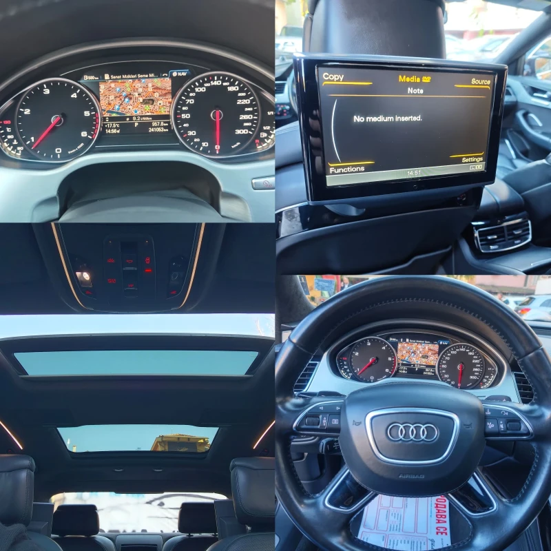 Audi A8 ДИПЛОМАТИЧЕСКИ ЛОНГ!ПОДГРЕВ, ОБДУХВАНЕ, МАСАЖ, ФУЛ, снимка 11 - Автомобили и джипове - 52227568