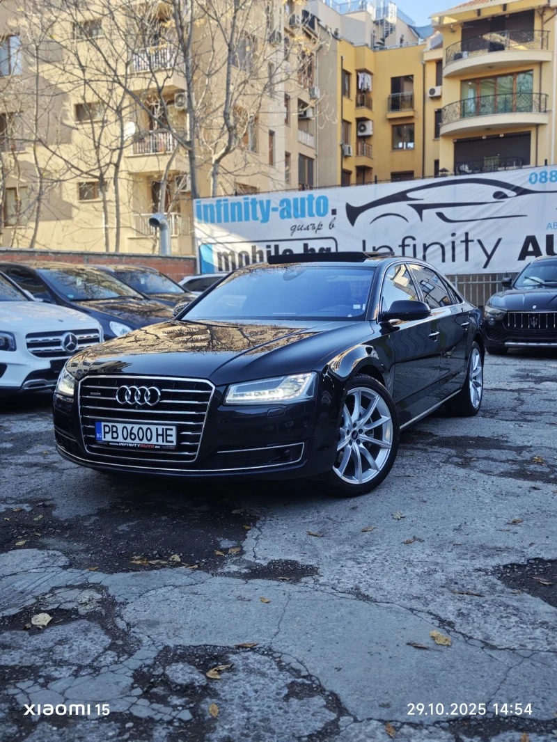Audi A8 ДИПЛОМАТИЧЕСКИ ЛОНГ!ПОДГРЕВ, ОБДУХВАНЕ, МАСАЖ, ФУЛ