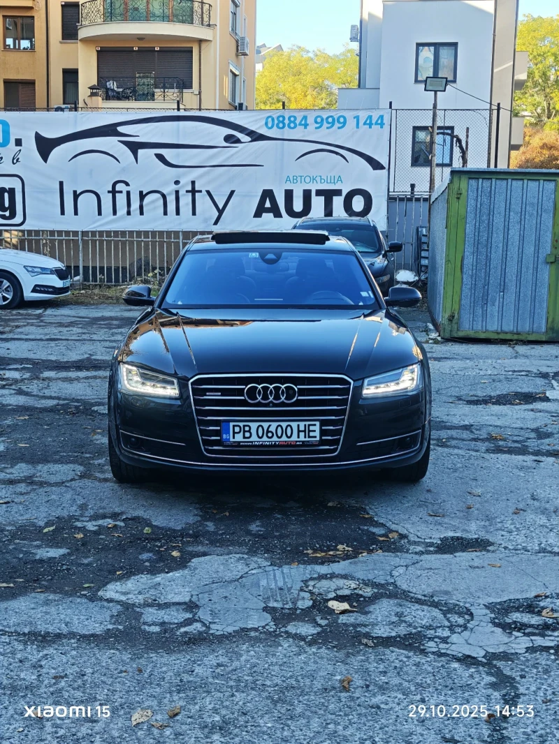 Audi A8 ДИПЛОМАТИЧЕСКИ ЛОНГ!ПОДГРЕВ, ОБДУХВАНЕ, МАСАЖ, ФУЛ, снимка 3 - Автомобили и джипове - 52227568
