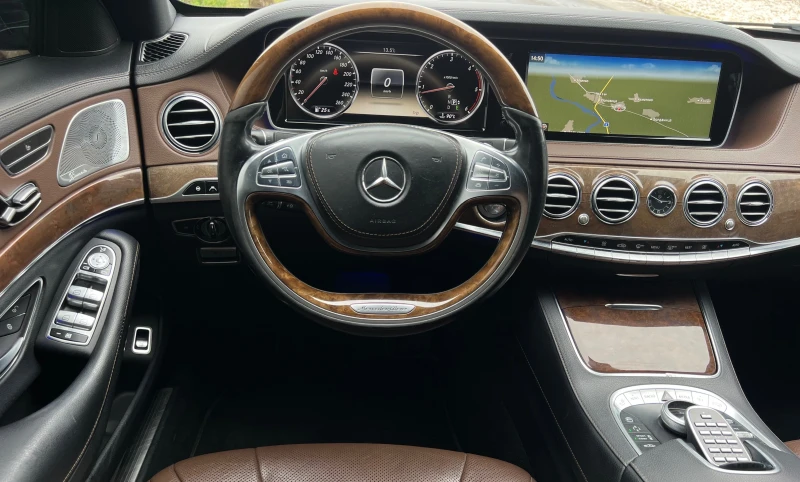 Mercedes-Benz S 350 AMG-PAKET/BUSINESS CLASS/VAKUM/PANORAMA/3xTW/LONG, снимка 16 - Автомобили и джипове - 53513387