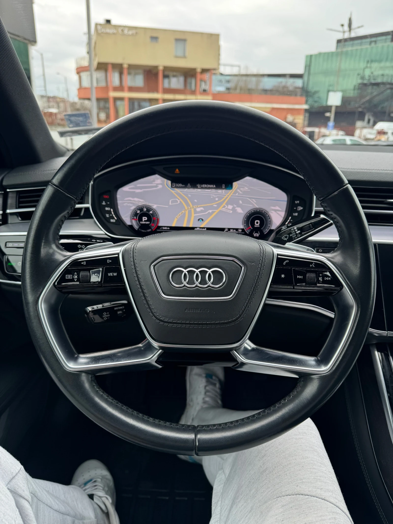 Audi A8 5.0TDI 286 Quattro Pro Line Plus LED-Matrix, снимка 15 - Автомобили и джипове - 54016237