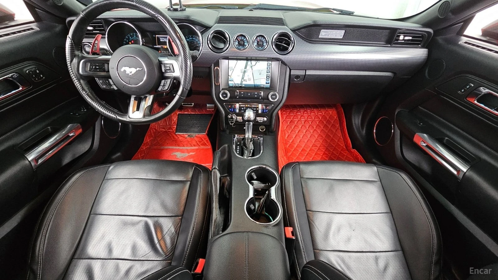 Ford Mustang ECOBOOST - PREMIUM - WRAP - DISTRONIC - ОБДУХ, снимка 7 - Автомобили и джипове - 56103867