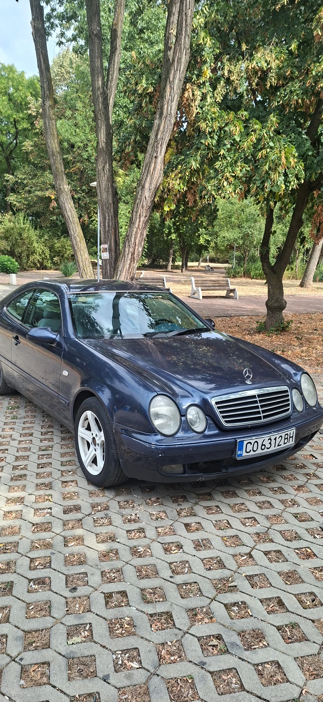 Mercedes-Benz CLK 200 компресор ГАЗ, снимка 2 - Автомобили и джипове - 56121178