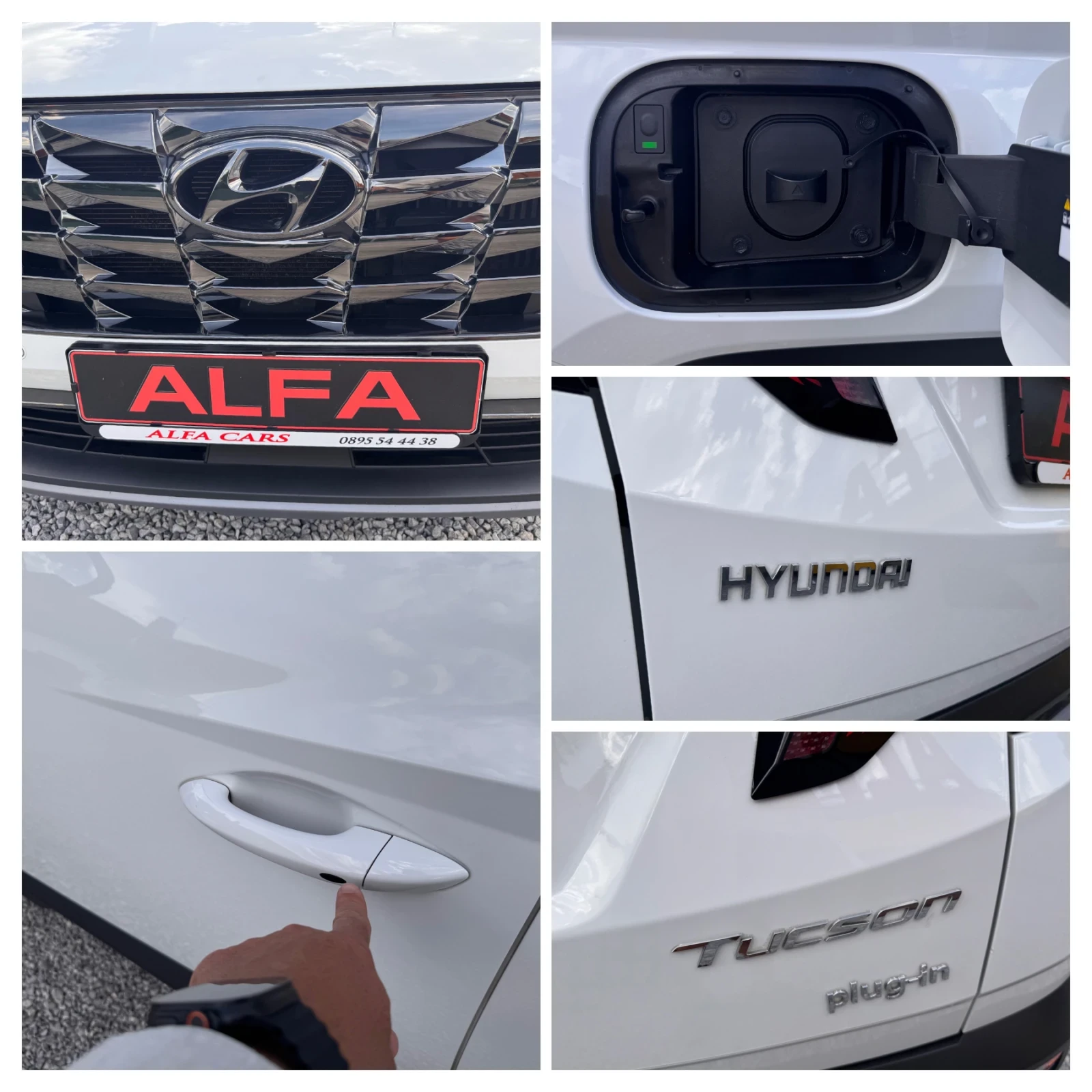 Hyundai Tucson 1.6i/4x4/PLUG-IN ХИБРИД/KATO НОВА/ОБСЛУЖЕНА///, снимка 10 - Автомобили и джипове - 54833903