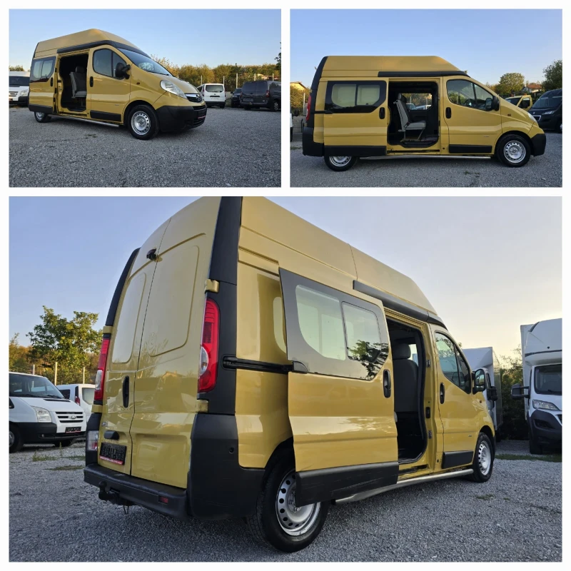 Opel Vivaro 2.0cdti 5+ 1 6скорости Дълга база Климатик, снимка 9 - Бусове и автобуси - 47224047