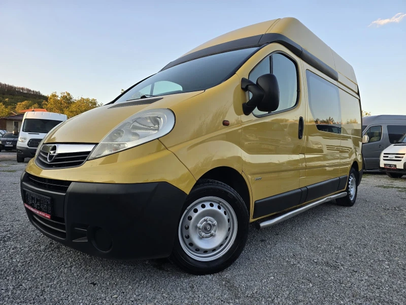 Opel Vivaro 2.0cdti 5+ 1 6скорости Дълга база Климатик, снимка 1 - Бусове и автобуси - 47224047