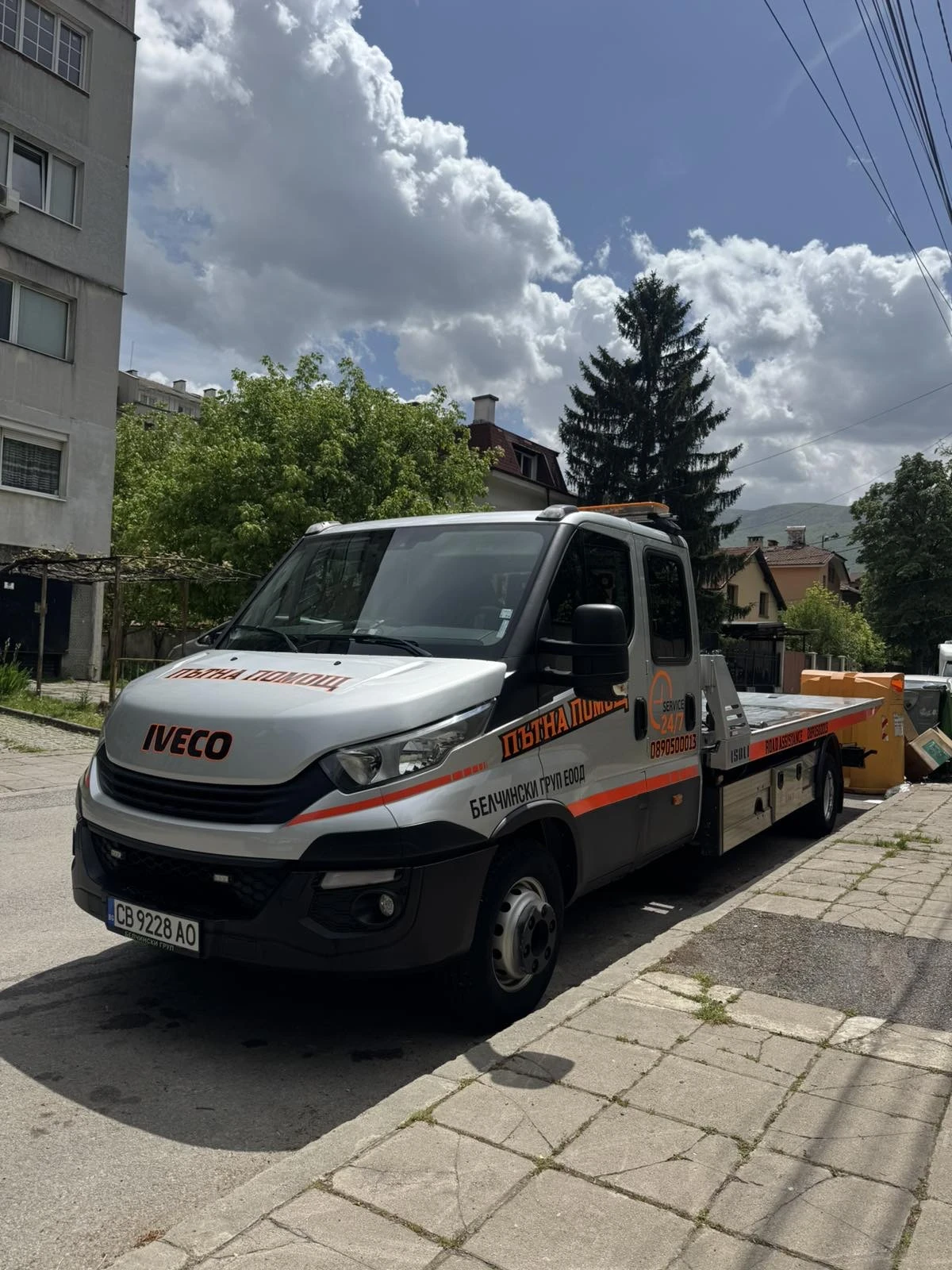 Iveco Daily 70C18/ЕВРО6/ISOLI-ПАДАЩ БОРД/7местен