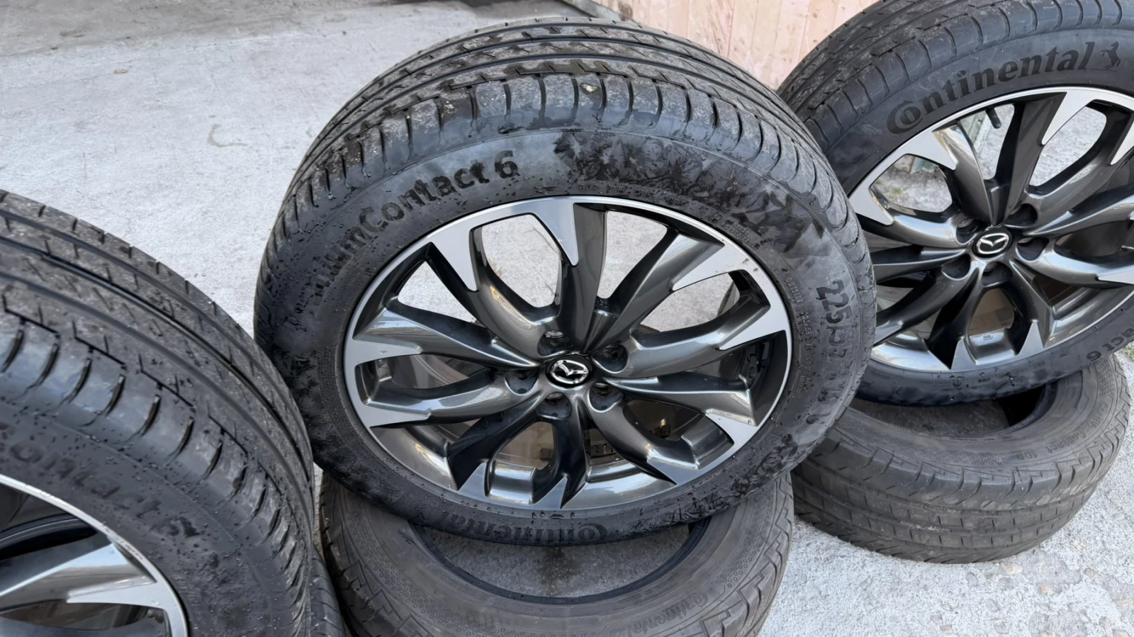 Гуми с джанти Continental 225/55R19, снимка 2 - Гуми и джанти - 54252251