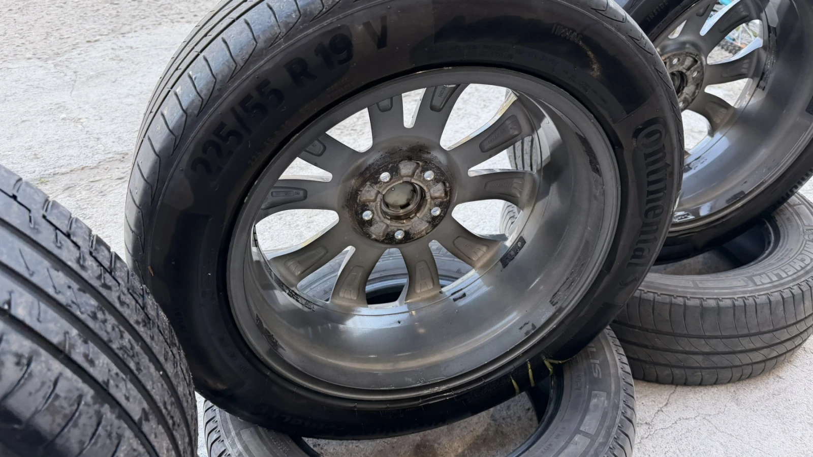 Гуми с джанти Continental 225/55R19, снимка 7 - Гуми и джанти - 54252251