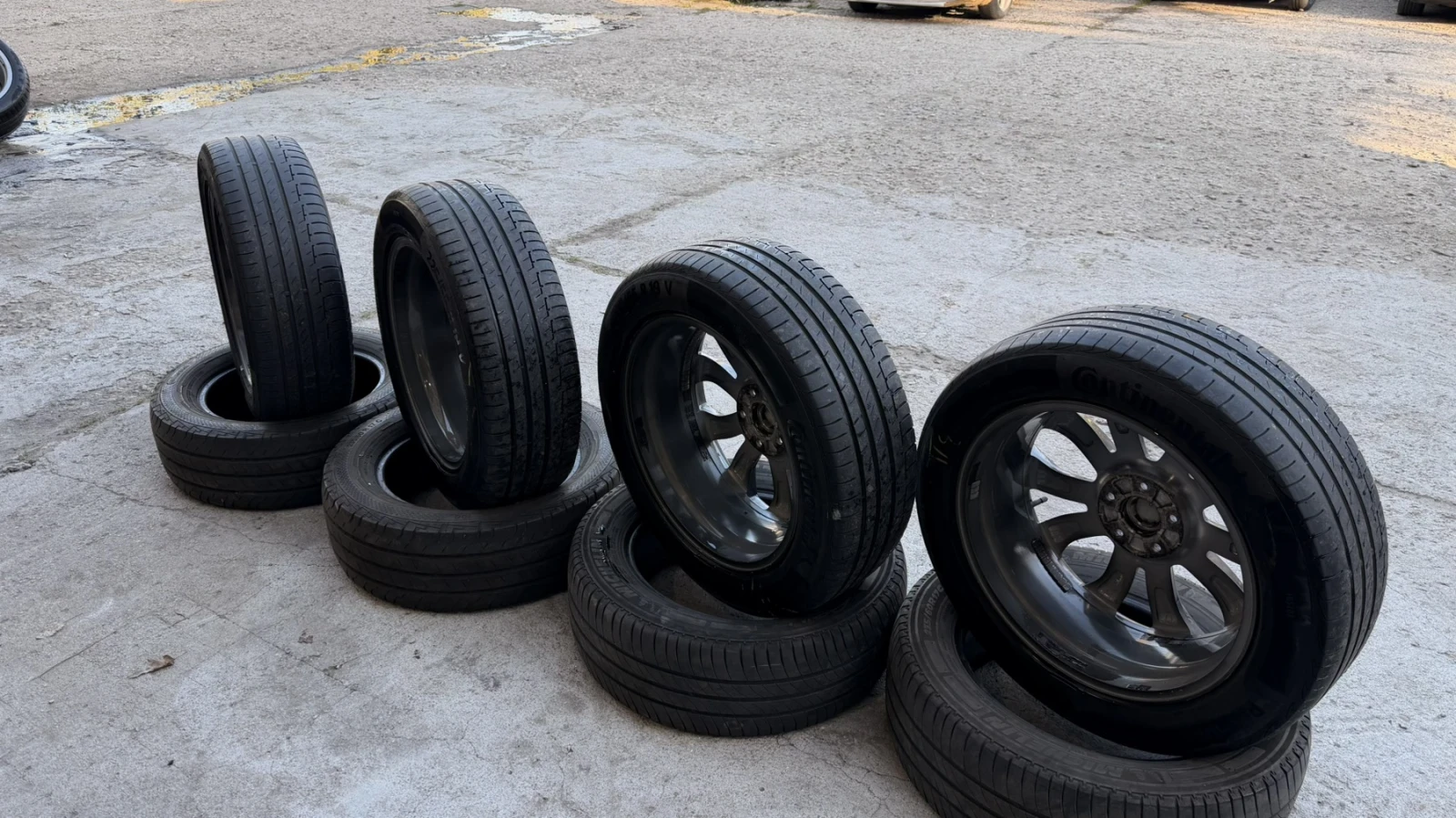 Гуми с джанти Continental 225/55R19, снимка 3 - Гуми и джанти - 54252251