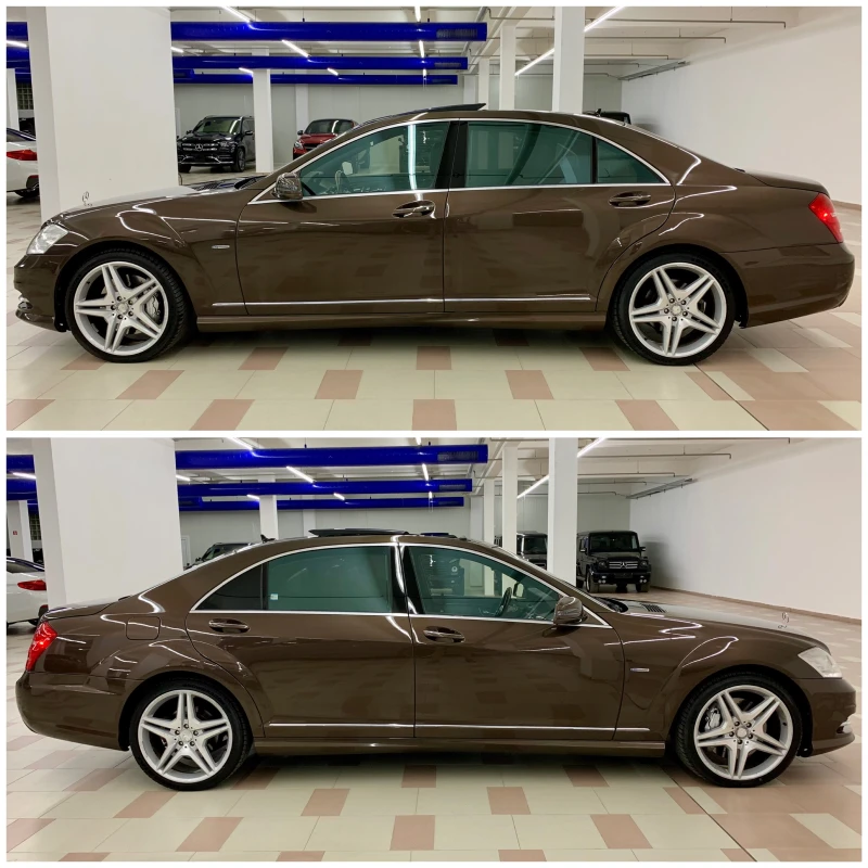 Mercedes-Benz S 500 AMG Long 4-MATIC #PANO#MASAJ#ALCANTAR#DISTR#CAM#, снимка 7 - Автомобили и джипове - 51208318