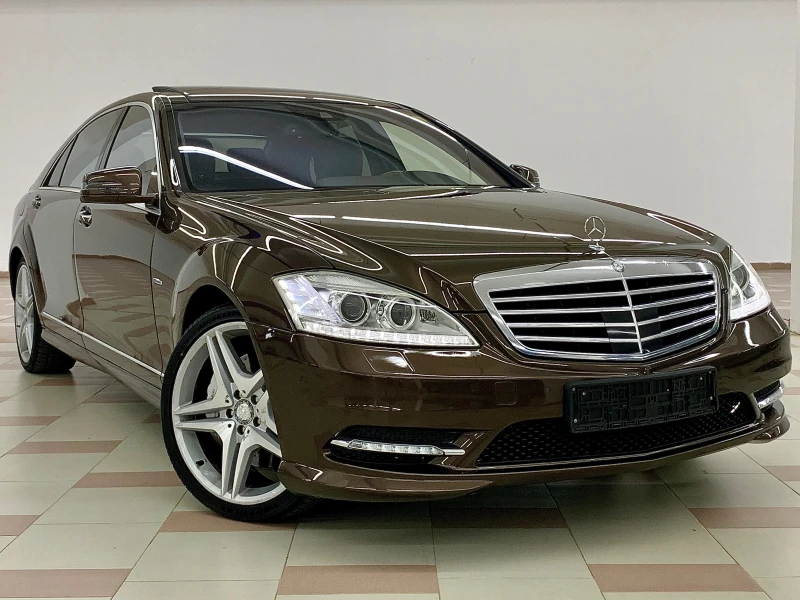 Mercedes-Benz S 500 AMG Long 4-MATIC #PANO#MASAJ#ALCANTAR#DISTR#CAM#, снимка 3 - Автомобили и джипове - 51208318