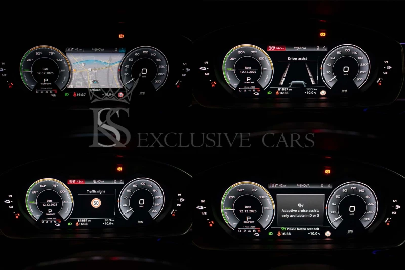 Audi A8 60TFSI E* B&O* HUD* ВАКУУМ* ОБДУХВАНЕ* , снимка 15 - Автомобили и джипове - 52813384
