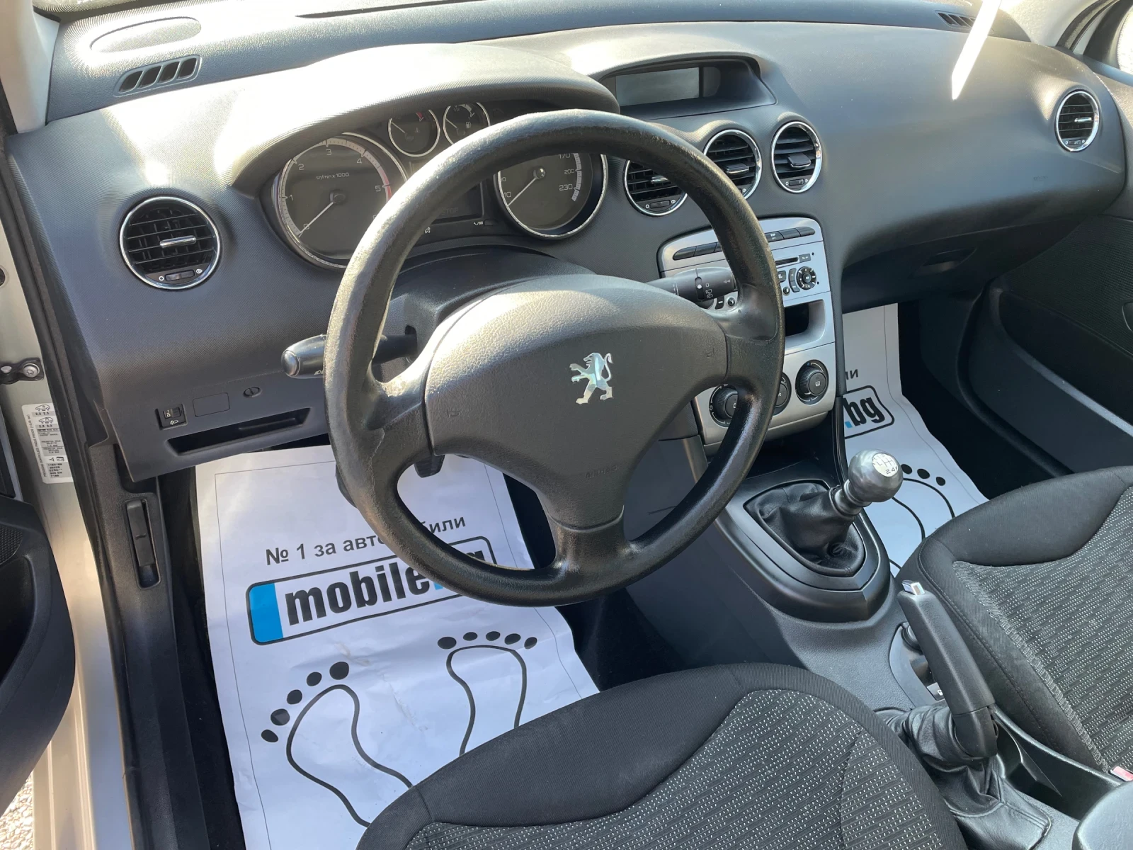 Peugeot 308 1.6 , 110 коня, ПАНОРАМЕН ТАВАН | Mobile.bg — изображение 16