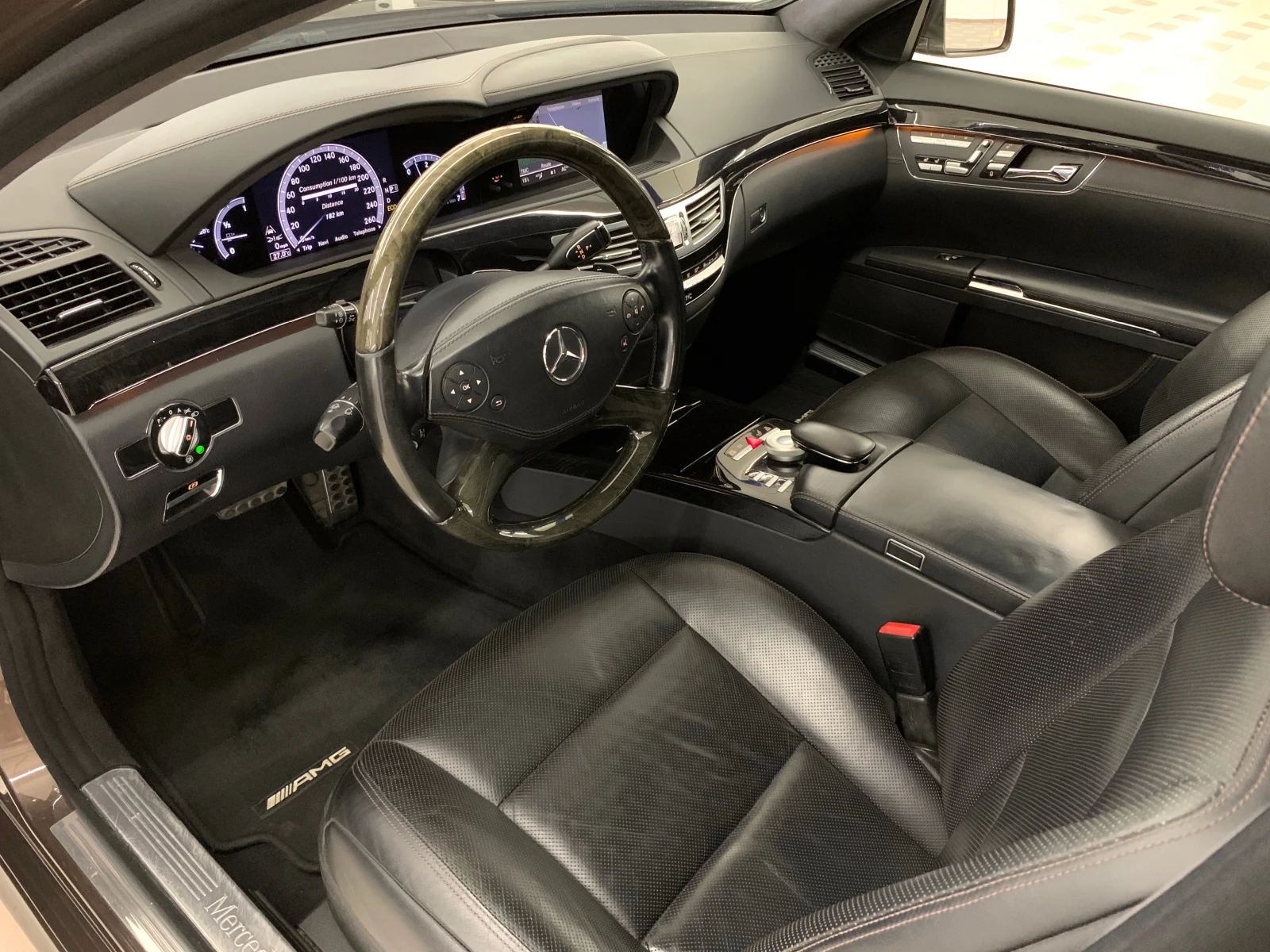 Mercedes-Benz S 500 AMG Long 4-MATIC #PANO#MASAJ#ALCANTAR#DISTR#CAM# - изображение 9