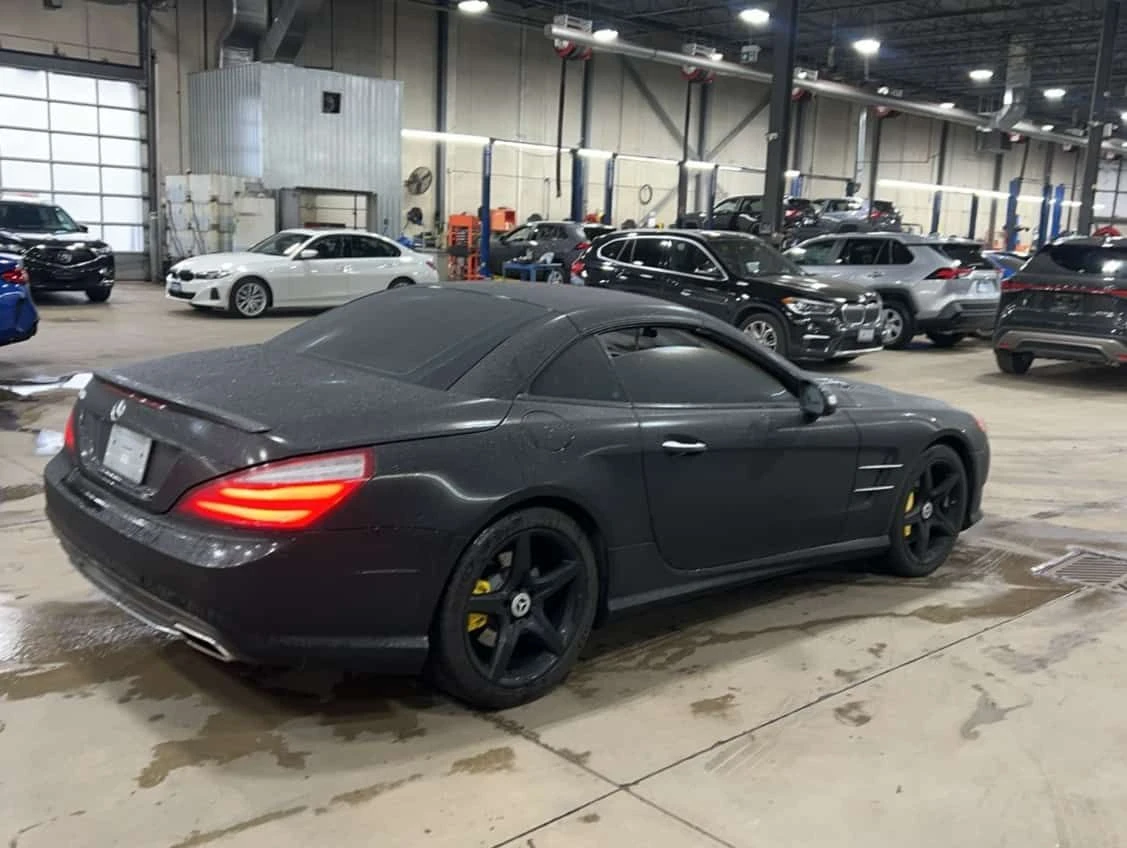 Mercedes-Benz SL 500 * ДИСТРОНИК* ПОДГРЕВ* ОБДУХВАНЕ* КАМЕРА* , снимка 6 - Автомобили и джипове - 54134237