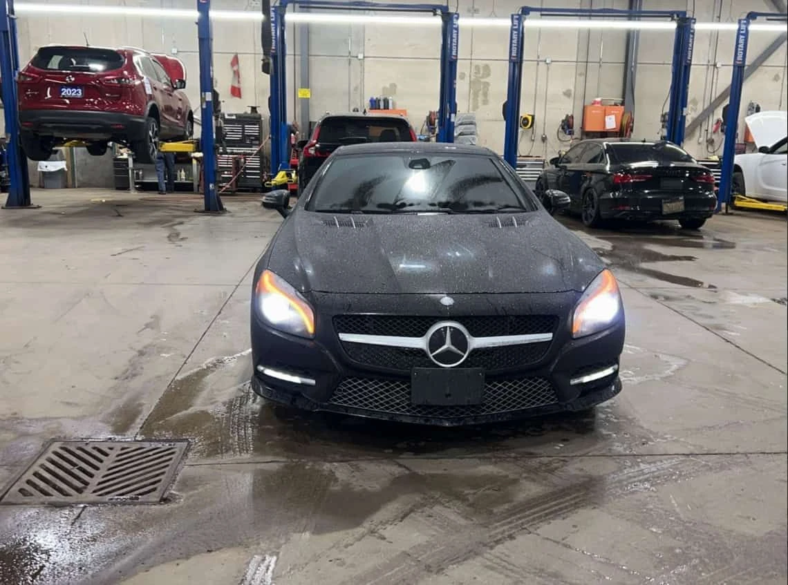 Mercedes-Benz SL 500 * ДИСТРОНИК* ПОДГРЕВ* ОБДУХВАНЕ* КАМЕРА* , снимка 2 - Автомобили и джипове - 54134237