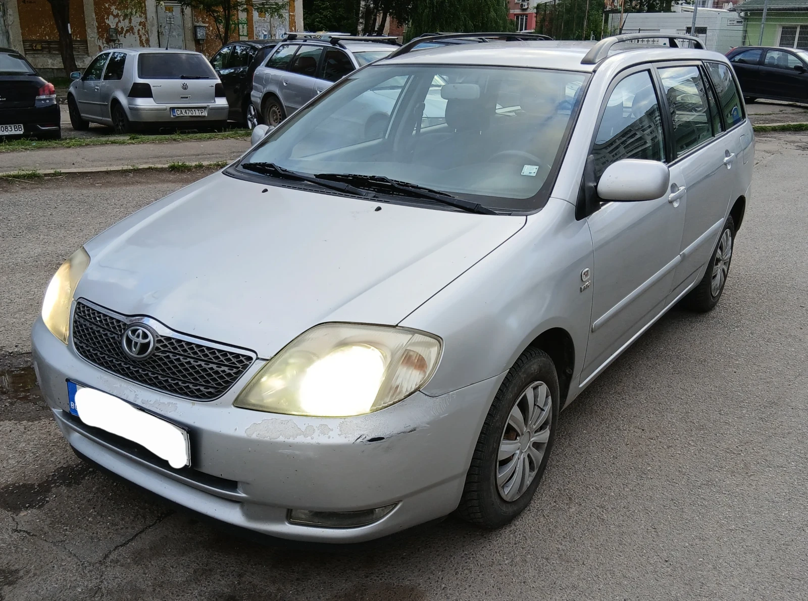 Toyota Corolla 1.4 с АГУ, снимка 2 - Автомобили и джипове - 54659047