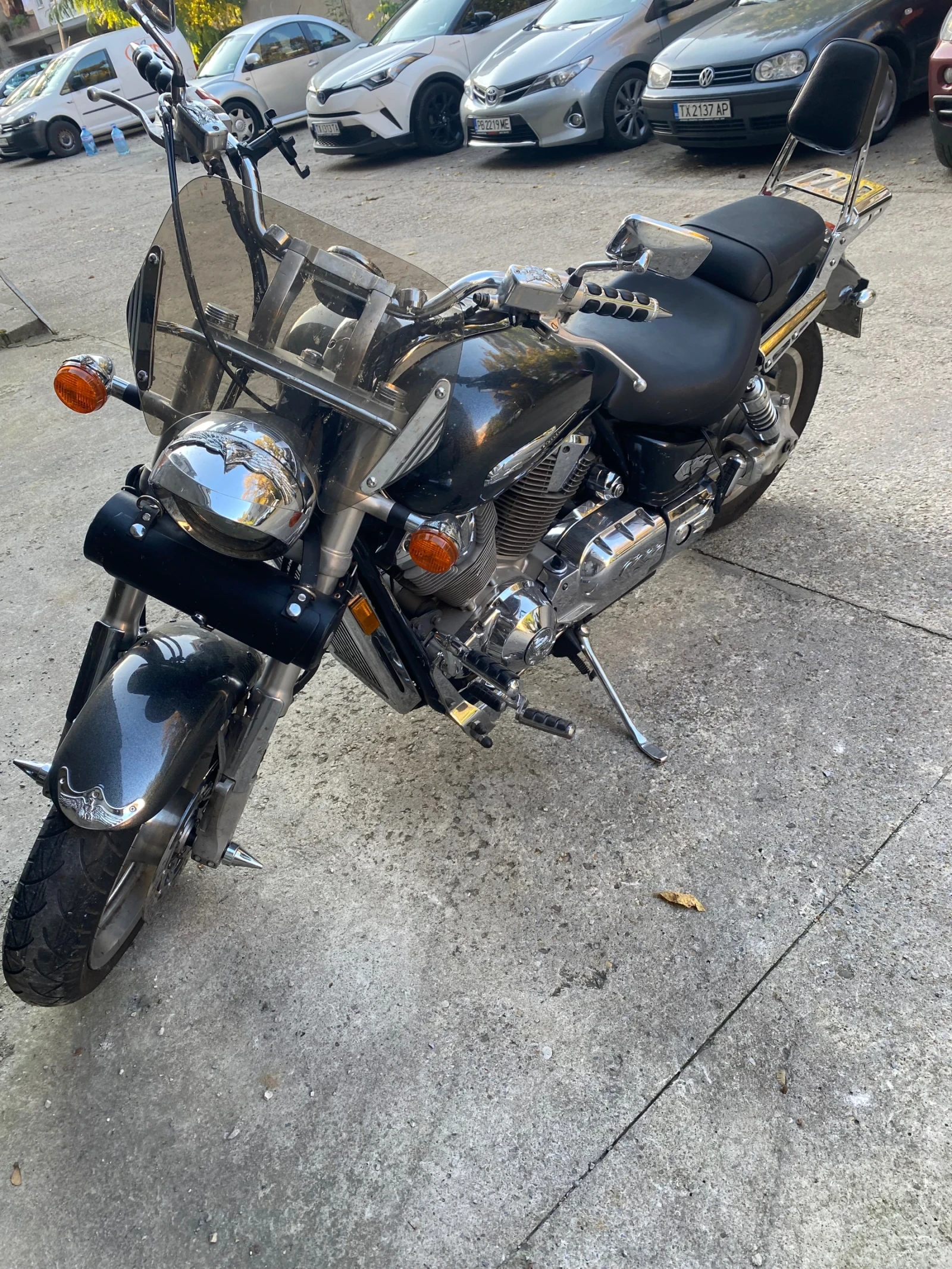 Honda Shadow, снимка 4 - Мотоциклети и мототехника - 56107857