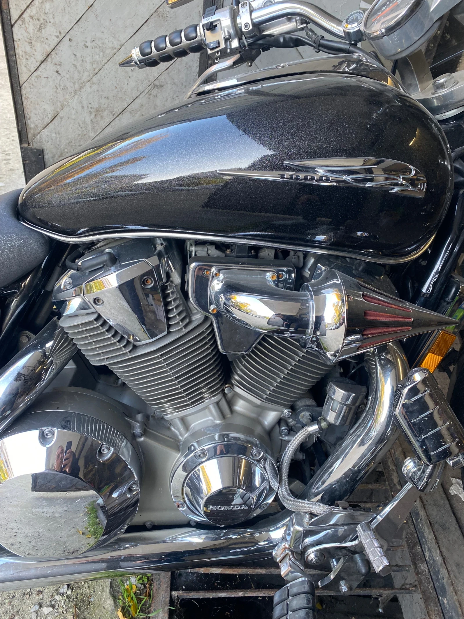 Honda Shadow, снимка 17 - Мотоциклети и мототехника - 56107857