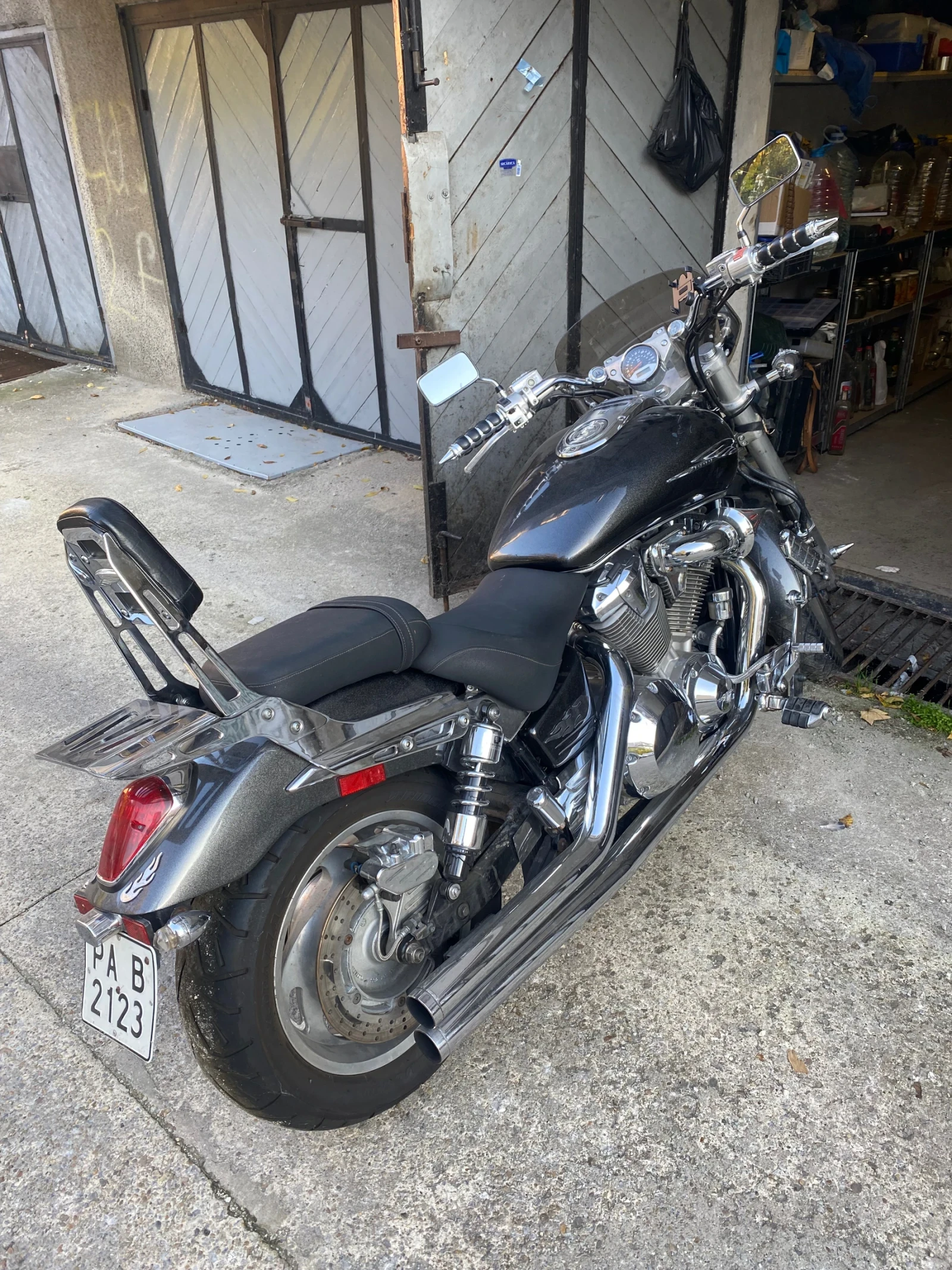 Honda Shadow, снимка 11 - Мотоциклети и мототехника - 56107857