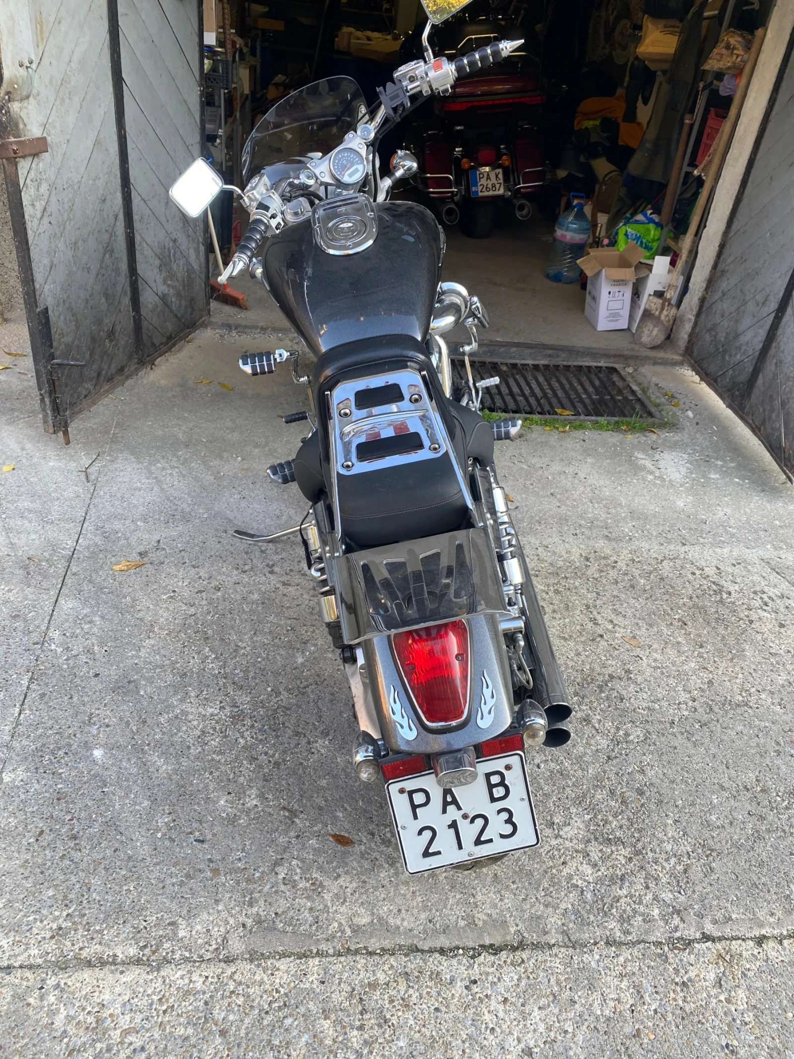 Honda Shadow, снимка 12 - Мотоциклети и мототехника - 56107857