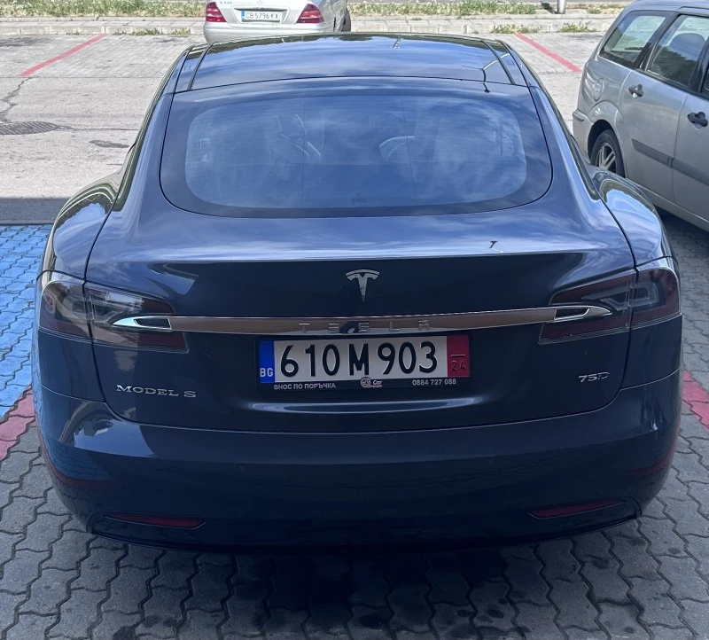 Tesla Model S 75D гаранция до 2027г., снимка 3 - Автомобили и джипове - 46980581