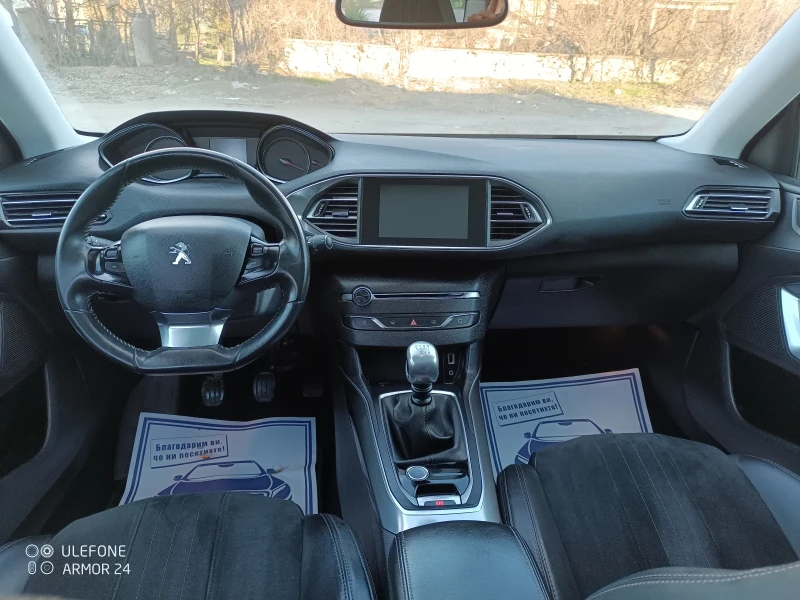 Peugeot 308 2.0 150 alure Панорама кожа нави, снимка 12 - Автомобили и джипове - 49415471