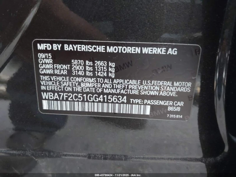 BMW 750 4.4l I xDrive, снимка 9 - Автомобили и джипове - 53168948