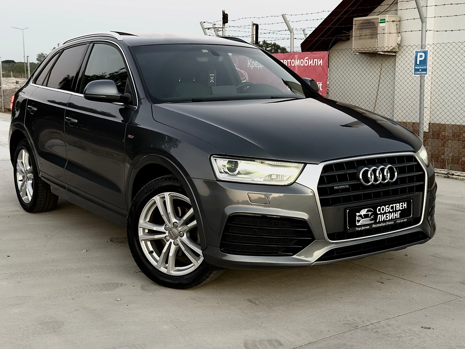 Audi Q3 2.0 TDI S-line/ Quattro/ Навигация/ Шибедах - изображение 2