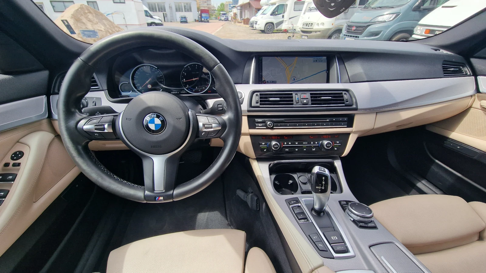 BMW 528 IX M PACK FACE 360  | Mobile.bg   12