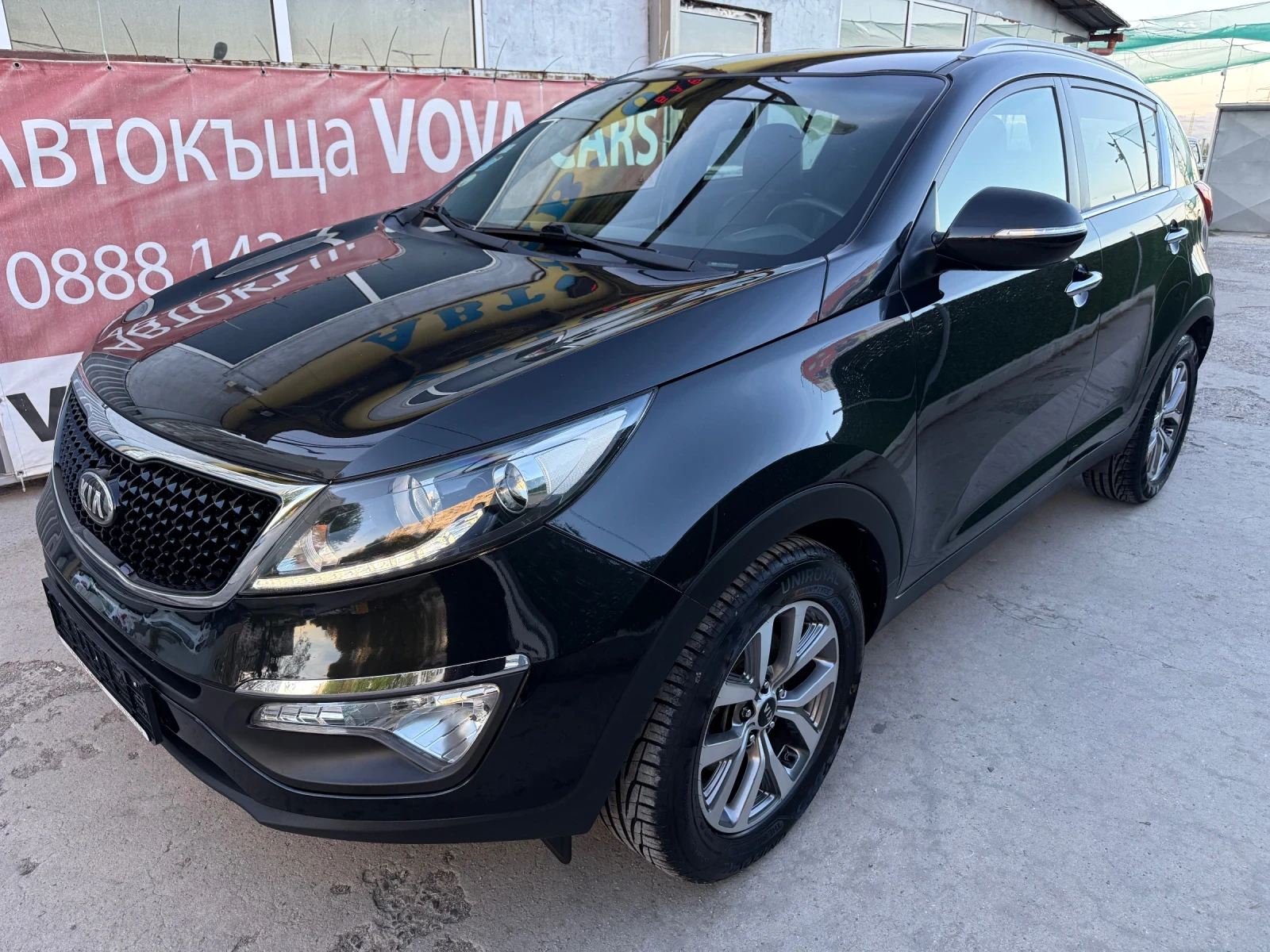 Kia Sportage 1, 7crdi-116к.с Нов Фейс Кожа-Алкантара Навигация