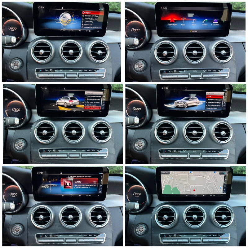 Mercedes-Benz C 220 CDI AMG LINE PANORAMA PODGREV DIGITAL, снимка 17 - Автомобили и джипове - 52567358