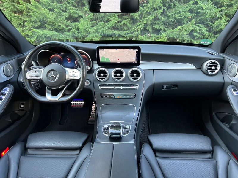 Mercedes-Benz C 220 CDI AMG LINE PANORAMA PODGREV DIGITAL, снимка 10 - Автомобили и джипове - 52567358