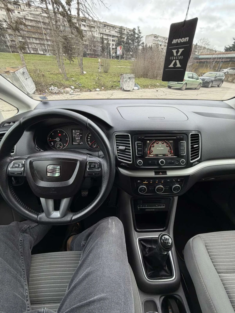 Seat Alhambra 2.0TDI-4X4, снимка 9 - Автомобили и джипове - 53180794