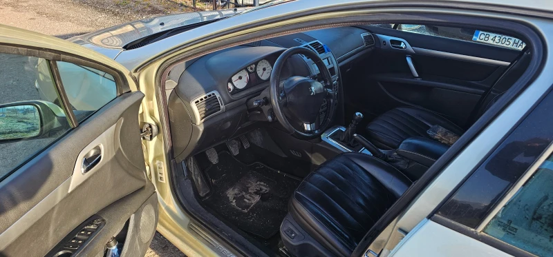 Peugeot 407 2.0hdi Панорама Кожа, снимка 10 - Автомобили и джипове - 53556851
