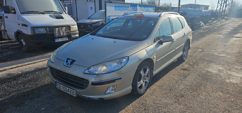 Peugeot 407 2.0hdi Панорама Кожа, снимка 3 - Автомобили и джипове - 53556851