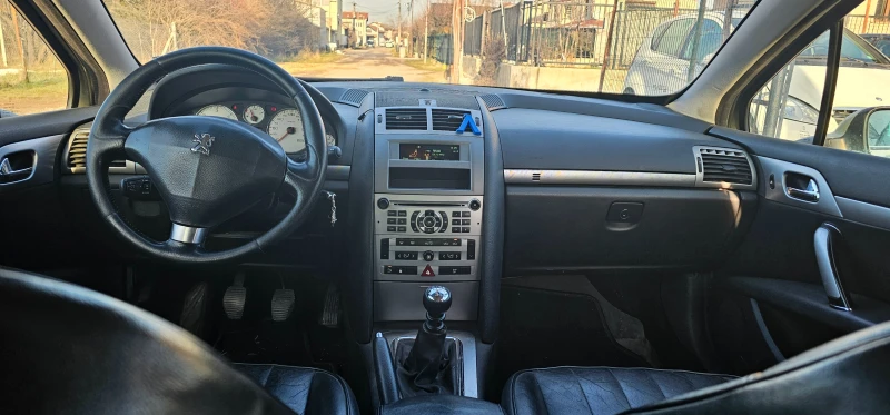Peugeot 407 2.0hdi Панорама Кожа, снимка 9 - Автомобили и джипове - 53556851