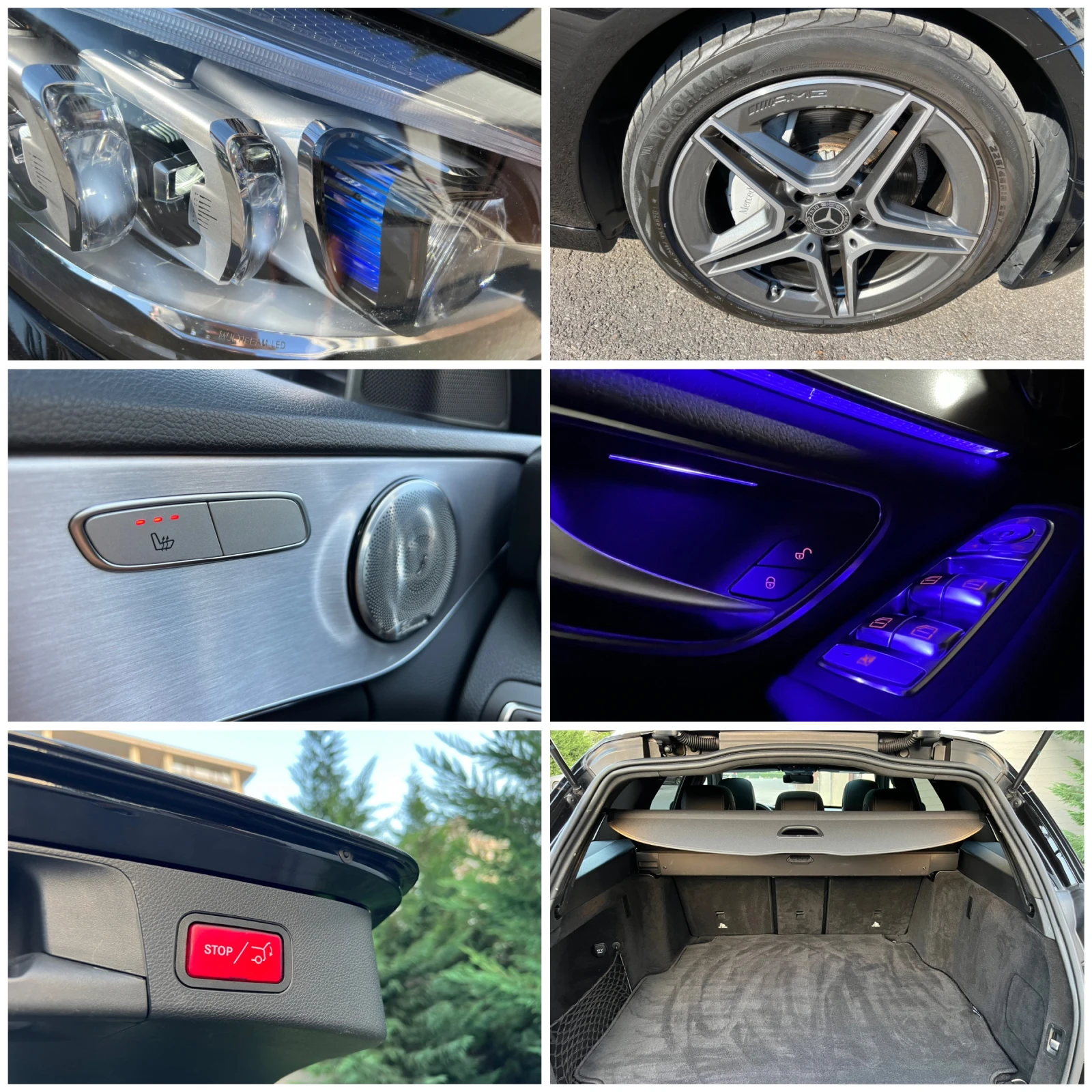 Mercedes-Benz C 220 CDI AMG LINE PANORAMA PODGREV DIGITAL | Mobile.bg   16