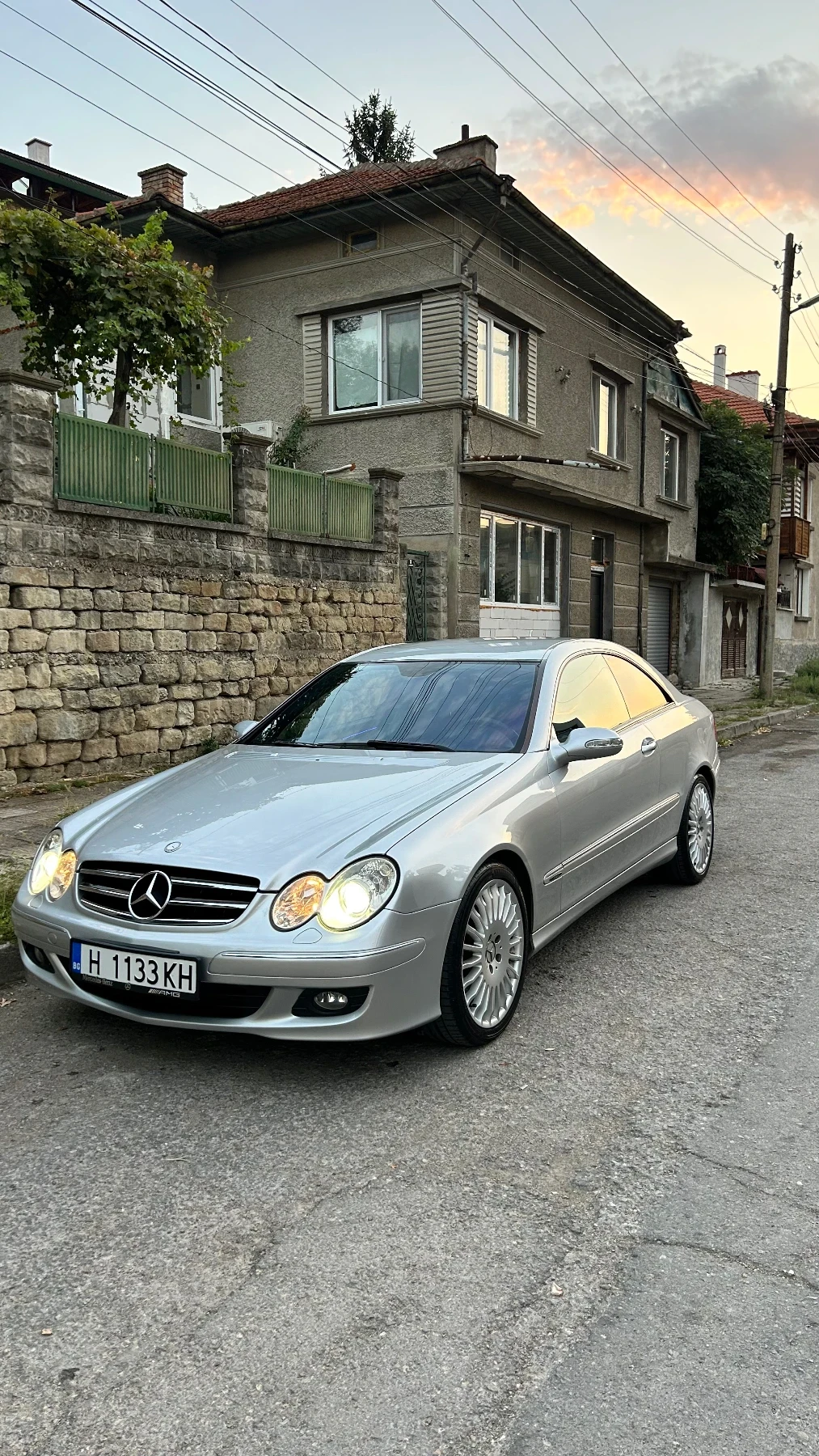 Mercedes-Benz CLK 220 cdi, снимка 2 - Автомобили и джипове - 55885001