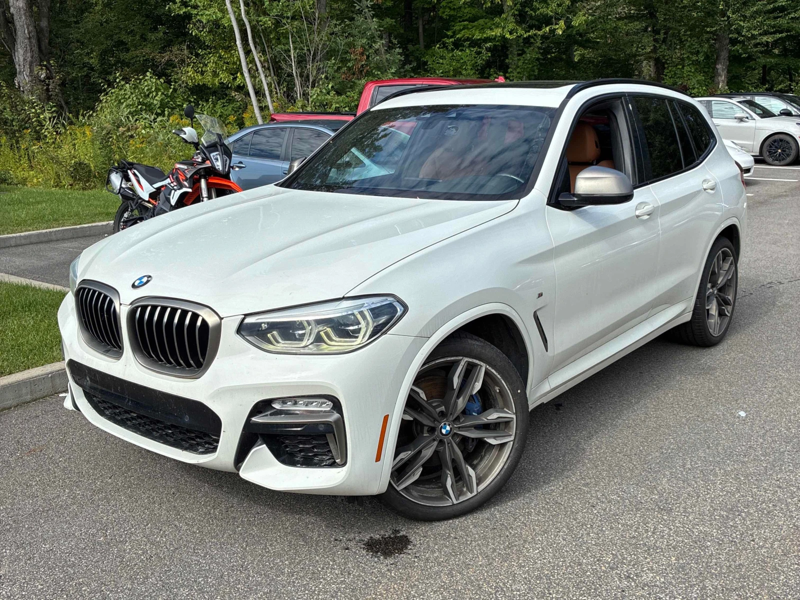 BMW X3 * M40i * CARFAX * БЕЗ ПЪРВОНАЧАЛНА ВНОСКА, снимка 17 - Автомобили и джипове - 56110164