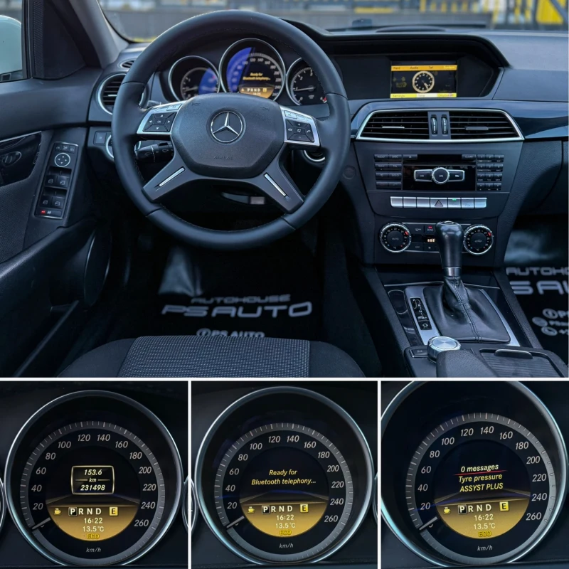 Mercedes-Benz C 220 LED / Панорама / Автомат, снимка 10 - Автомобили и джипове - 47824971